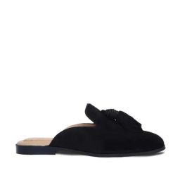 Griffin Men's Black Mule Shoes-image-81