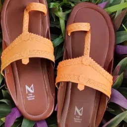 The Madras Trunk Men's Desi Tan Toe Ring Sandals-image-86