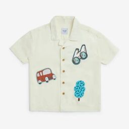 HOP Kids by Westside Off-White Printed Shirt-image-53