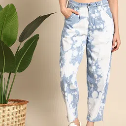 Mast & Harbour Women Acid Wash Stretchable Jeans-picture-25