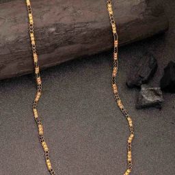 NVR Gold-Plated Artificial Beads Chain for Women-image-34