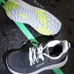 Wildcraft Men's COMET Stone Grey Running Shoes image 1