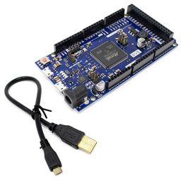 Due AT91SAM3X8E ARM Cortex-M3 Board with Micro USB Cable Compatible with Arduino image 1