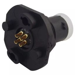 SOURIAU-SUNBANK / EATON RECEPTACLE, HISEAL, SIZE8, 4WAY, SKT, UTS78E4S-image-2