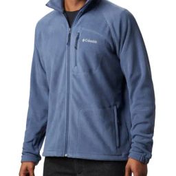 Columbia Mens Navy Blue Fast Trek II Full Zip Fleece Jacket-picture-42