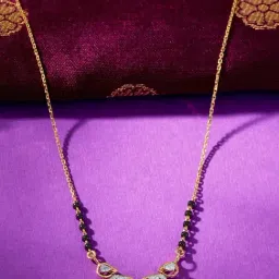 p.n.gadgil jewellers P.N.Gagdil Jewellers Bonded Hearts Gold & Diamond Modern Mangalsutra for Woman-picture-29
