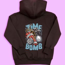 BAESD Kids Printed Hooded Fleece Pullover-picture-2