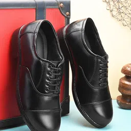 Butello Men Leather Formal Oxfords-image-76