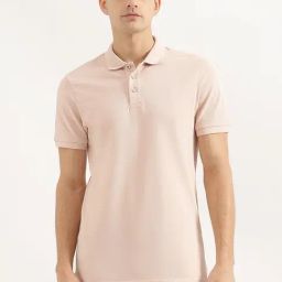 United Colors Of Benetton Beige Pure Cotton Regular Fit Polo T-Shirt-image-95