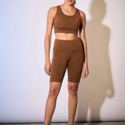 Color Capital Brown Regular Fit Sports Shorts-image-57