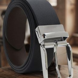 Roadster Men Textured Reversible Leather Formal Belt-image-66