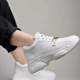 Shoetopia Kids White Sneakers-image-65