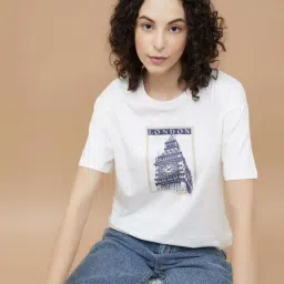 Fame Forever by Lifestyle Off White Print T-Shirt-picture-30