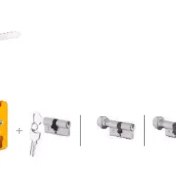 Dorset HL Series -Deolo HL DEO 203 mm(8 Inch) PT Finish Combo Lock Sets With Mortise Lever Lock (KY)-37