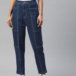 plusS Women Blue Regular Fit Jeans-image-24