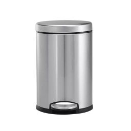 MOFNA 35 L Silver Stainless Steel Pedal Dustbin-40