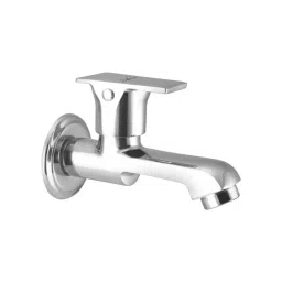Jabra Long Body Cock Bright Series Brass Chrome Finish Wall Mount Silver-picture-41