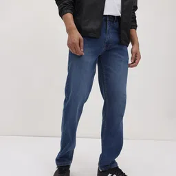 The Roadster Life Co. Men Mid-Rise Regular Fit Light Fade Stretchable Jeans-image-93
