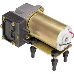 AS ONE DC Motor Vacuum Pump 2.8 at 50/60Hz (L/min) Evacuation Speed, DP0105-18