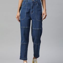 plusS Women Blue Regular Fit Jeans-image-38