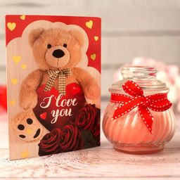 Archies Orange Valentine Love Special Scented Wax Candles-image-102
