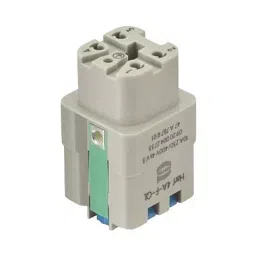 Harting Heavy Duty Connector Inserts / Modules HEAVY DUTY INSERT, RCPT, 4POS, 1.5MM2, 09200042734-2