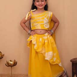 Aj DEZInES Girls Printed Ready to Wear Lehenga & Choli-picture-40