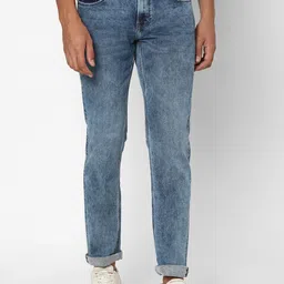SPYKAR Men Relaxed Fit Low-Rise Heavy Fade Stretchable Jeans-image-86