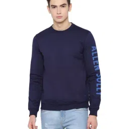 Allen Solly Navy Regular Fit Sweatshirt-picture-43
