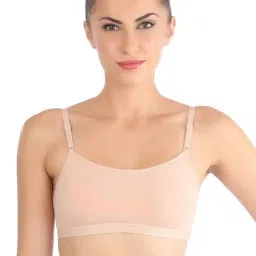 Triumph Beginner Bra 66 Everyday Wireless Non Padded Full Coverage Support Cotton Bra-15