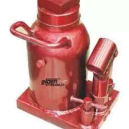 Inder 100000 Kg (100 Ton) Capacity HYDRAULIC AUTOMOBILE BOTTLE JACK P-499G-image-15