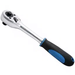 Eastman 12.7 mm (1/2 Inch) Drive Oval Head Ratchet Handle with Quick Release E-2203E-16