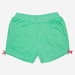 Kiddopanti Solid Shorts - Green-image-26