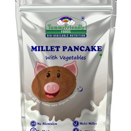Tummy Friendly Foods Organic  Aluminium Free Millet Pancake Mix With veggies Healthy Instant Breakfast Mix No Maida No White Sugar - 800 gm-8