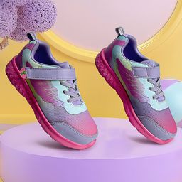 Hopits Ombre Sneakers With Velcro Closure - Pink-image-24