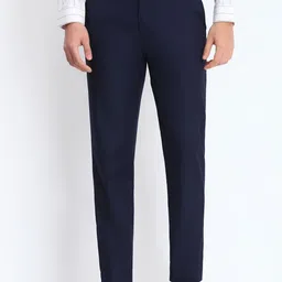 Allen Solly Sport Men Solid Slim Fit Formal Trousers-image-54