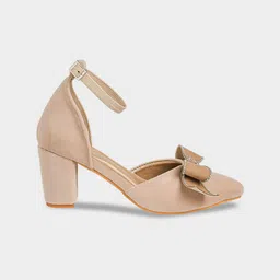 PURPLEHUNT Women Pointed Toe Ankle Loop Mules with Bows image 5