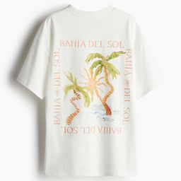 H&M Oversized Motif-Detail T-Shirt-image-78
