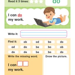 dreamland publications Dreamland Dolch Sight Words Level 2- Simple Words and Activities for Beginner Readers image 5