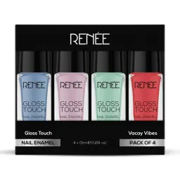 RENEE Gloss Touch N04 Vacay Vibes Nail Enamel - Set of 4 image 1