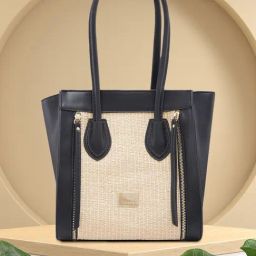 Caprese Raffia Black Women Handbag-picture-24