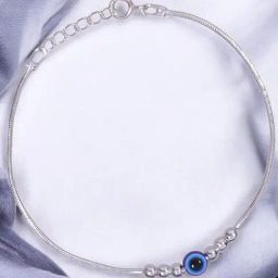 Taraash 925 Sterling Silver Beaded Evil Eye Bracelet for Women-image-45