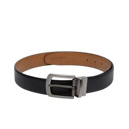 amicraft Men Black & Brown Reversible Solid Belt-image-55