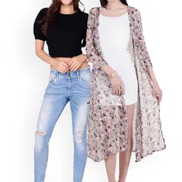 SCORPIOUS Women Pack of Shrug & Top-image-25