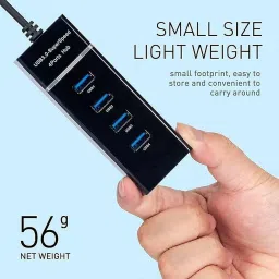 Catron Mini USB Expander 4 Port USB Hub 3.0 for MacBook Air/Laptop/ipad image 3