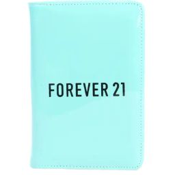 Forever 21 Blue Medium Bi Fold Wallet for Women-image-3