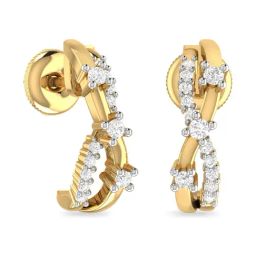 PC Jeweller Druce 18k Gold Earrings for Women-image-46