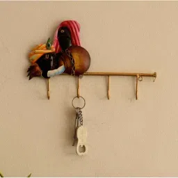 eCraftIndia Radha Krishna Wrought Iron Key Holder-17