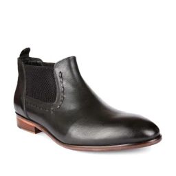 San Frissco Men's Black Chelsea Boots-image-100