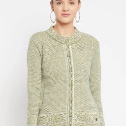 Duke Green Self Design Sweater-image-70